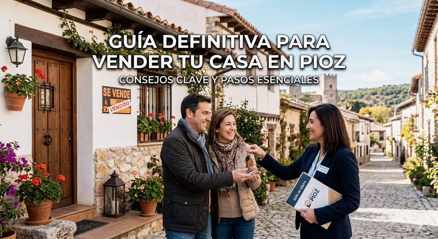 Guia para vender tu chalet por  la zona de Pioz y alrededores