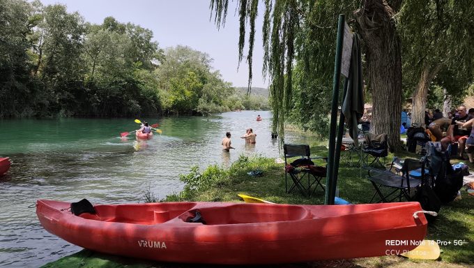 Rio tajo en Zorita de los canes 